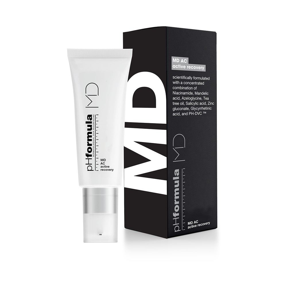 pHformula MD AC active recovery tube and box