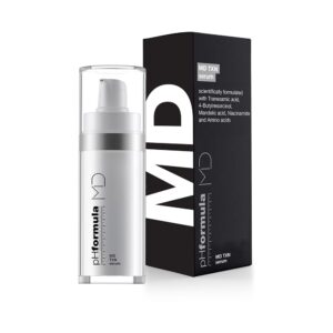 pHformula MD TXN serum airless bottle and box